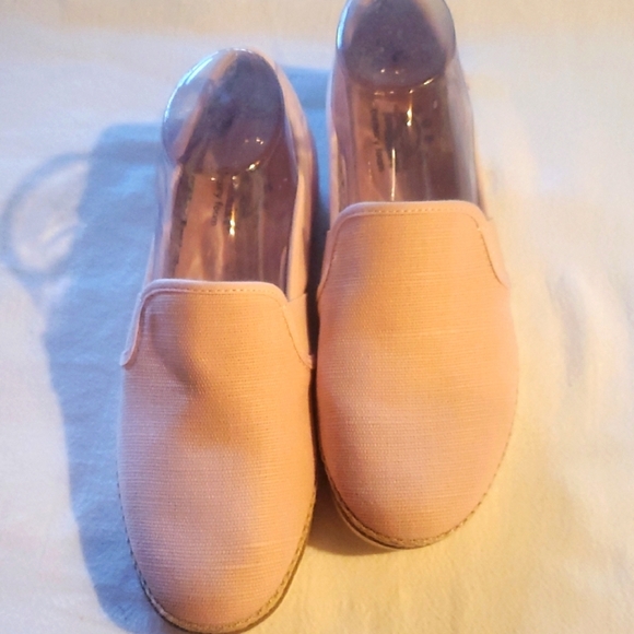 Bobs By Skechers Flexpadrille Pink Flats Comfortable Sz. 8 Loafers NWOT - Picture 1 of 10